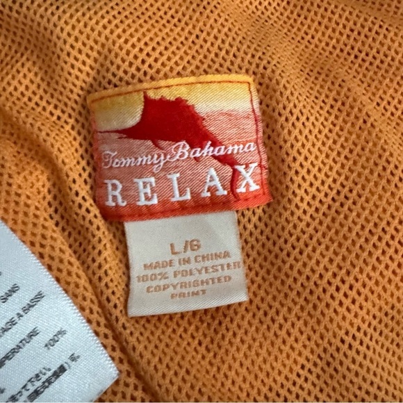 Men's Tommy Bahama Tropical Hawaiian Print Men's Swim Shorts - Picture 6 of 9